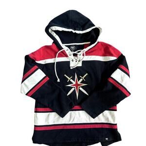 Las Vegas Knights NHL Mark-Andre Fleury Superior Lacer Hoodie 47 brand Men’s S